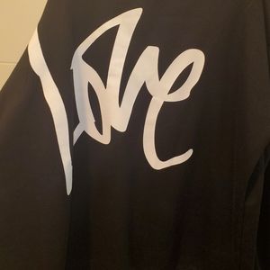 "LOVE" Off the shoulder Sweatshirt